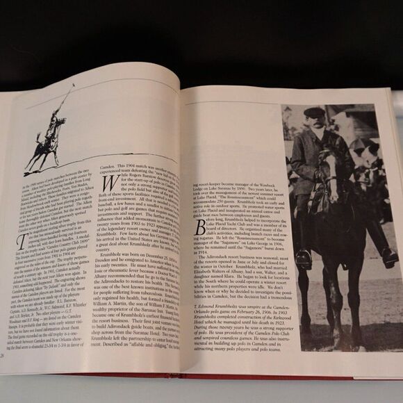 Nothing Could Be Finer Camden Polo 1898-1948 by John H. Daniels Signed 1996 HC - Picture 6 of 12